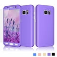 thumbnail image 1 of for Galaxy S10 / S10+ / S10e / S9 / S9+ / S8 / S8+ / S7 / S7 Edge / Note 9 / J4 / J6 Ultra Thin Premium Dual Layer Plastic Hard Case with Screen Protector Skin, 1 of 4