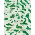 thumbnail image 1 of Ahgly Company Indoor Rectangle Abstract Light Jade Green Abstract Area Rugs, 2' x 5', 1 of 6