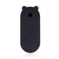 thumbnail image 3 of Pequeño ventilador de escritorio portátil portátil plegable USB doble cabeza de doble cabeza Fuerte ventilador de energía con batería de recarga para el avión de oficina Largo Viaje azul 3000 MA Inevent HA012735-02B, 3 of 7