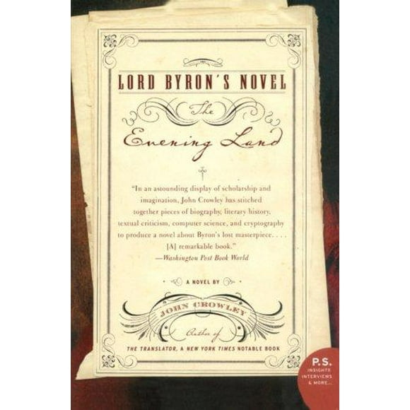 Lord Byron's Novel: The Evening Land