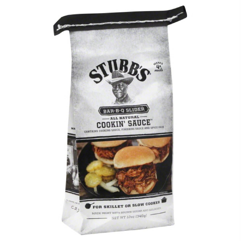 Stubbs BarBQ Slider Cookin' Sauce, 12 Oz (Pack of 6) Walmart Canada