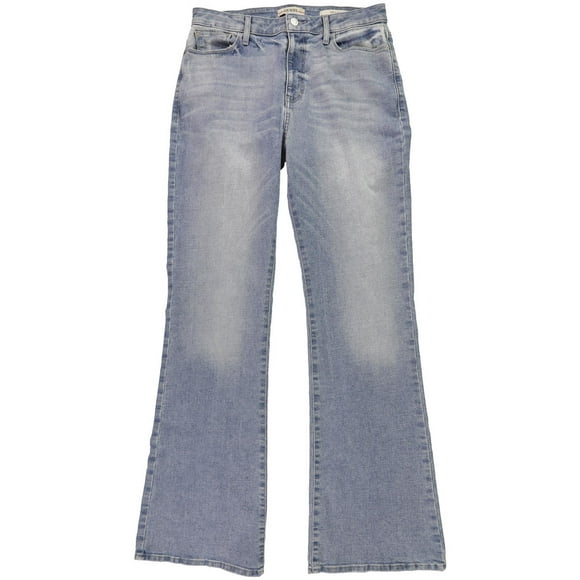 GUESS Womens Eco Flared Jeans, Blue, 30
