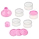 thumbnail image 1 of 5-layer stackable baby milk powder container BPA-free travel pack pink, 1 of 3