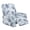 Blue Leaf Pattern, variant on HELLHERO High Elastic 4 Pieces Recliner Chair Slipcover for Pet, Polyester Spandex Brushed Furniture Shield for Home, Colorful Cartoon Dinosaur Pattern