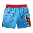thumbnail image 3 of Marvel Captain America UPF 50+ Swim Trunks Shorts Bathing Suit (Boys), Sizes 3T-10, 3 of 5