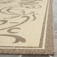 thumbnail image 4 of Safavieh Courtyard Elena Oriental Indoor/Outdoor Area Rug, Natural/Brown, 5'3" x 7'7", 4 of 9
