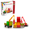 MAGNA-TILES Builder 32-Piece Magnetic Construction Set, The ORIGINAL Magnetic Building Brand, for Child Ages 3+