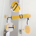 thumbnail image 4 of Greeniant Punch-free Adjustable Nylon Pet Door Strap Dog Straps Doors Durble Quick Fastener Adjustaion Release Flexible Belt for Home Type2 NO2, 4 of 6