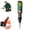 A, variant on 2 in 1 Digital Display Induction Test Pencil, Non-Contact AC 30-1000V LCD/Contact AC Voltage 11-450V, with LED Flashlight, Live/Null Wire Buzzer Alarm, Voltage Detector for Electrical Outlets