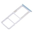 thumbnail image 4 of Plateau de Remplacement Double Carte Sim Compatible pour Xiaomi Redmi 10X 4G / Note 9 (Blanc Polaire), 4 of 5