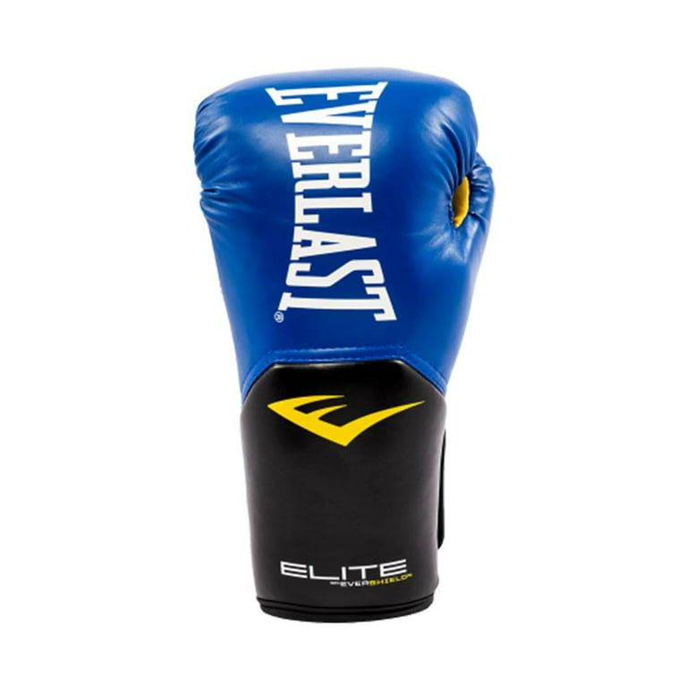 Everlast Pro Style Elite Workout Training Boxing Gloves, 12 Ounces, Blue 