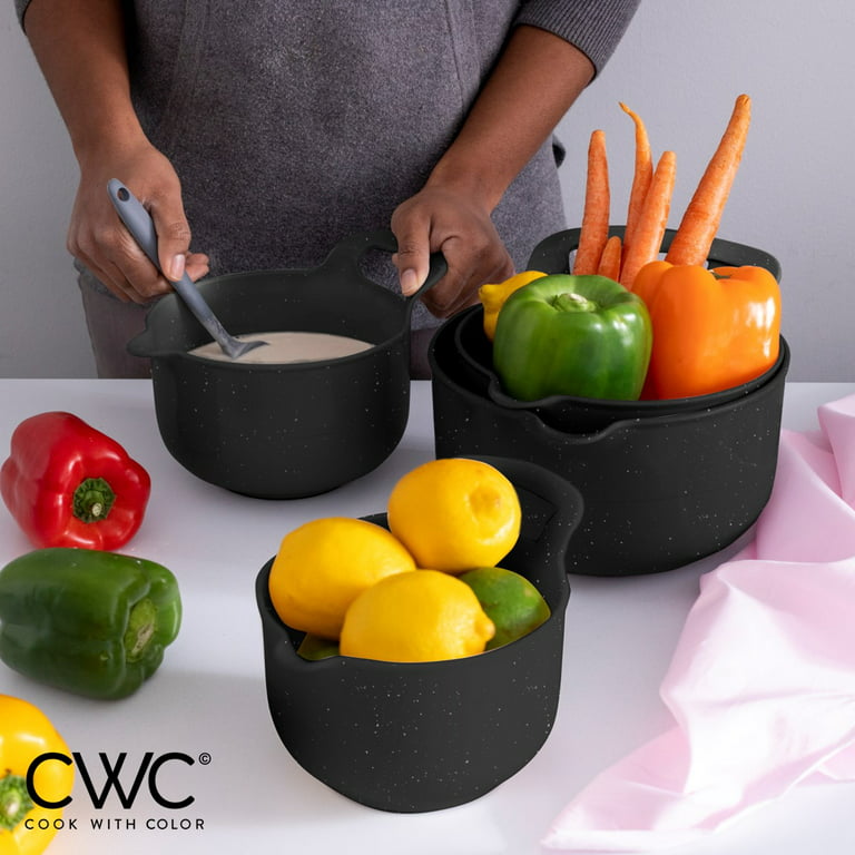 Cook With Color cook with color mixing bowls - 4 piece nesting