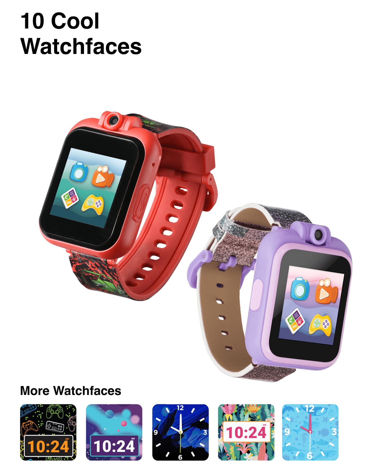iTech Junior Boys Headphones & Smartwatch Set - Red Racing Print 900293M-40-R01