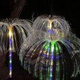 thumbnail image 4 of Solar al aire libre decorativo medusas luces coloridas jardín impermeable césped enchufe atmósfera luces 2 piezas, 4 of 5