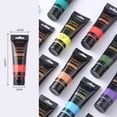 thumbnail image 2 of Graflsoa 48-Color Acrylic Paint Set with 35ml Tubes, Includes 6 Brushes and Color Chart, 2 of 6