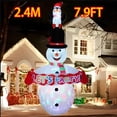 thumbnail image 1 of Christmas Inflatable Style Decoration Built-in LED Lights Inflatable Model Outdoor Ornament Xmas Party New Year Garden Decor, 1 of 5