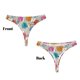 thumbnail image 3 of Balery Easter Egg Tangas de Algodón para Mujer con Estampado – Ropa Interior Sexy, Transpirable, G-string-3X-Large, 3 of 6