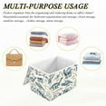 thumbnail image 7 of Hand-drawn Dinosaurs Storage Basket Foldable Laundry Basket Shelf Kids Toy Storage Container Organizer with Handles, 7 of 7