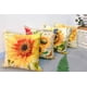 thumbnail image 5 of Juego de 4 Fundas de Almohada de Girasoles YONGSHENG Lino Y Algodón 45x45cm, 5 of 5
