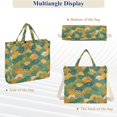 thumbnail image 6 of FORMRS Womens Corduroy Tote Bag Crossbody Shoulder Purse Handbag with Detachable Strap, Whimsical Dinosaur Pattern, 6 of 7