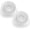 White, variant on LeLuv Silicone Seal Premium Blue Easyop Vacuum Pump Cylinder Accessory Sleeve
