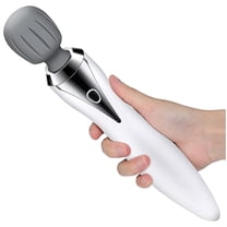 Cordless Handheld Massager Rechargeable Wand Massager with Multi Powerful Speeds & Vibrating Deep Tissue Relief for Neck Back Shoulders Legs, Gifts