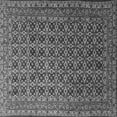 thumbnail image 1 of Ahgly Company Indoor Square Persian Gray Traditional Area Rugs, 5' Square, 1 of 1