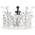 thumbnail image 3 of Mini Crown Cake Topper Photography Accessory For Children Silver 1Set, 3 of 3