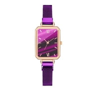 BallsFHK JUXIAOSHOU Ladies Casual Fashion Quartz Stainless Steel Mesh Strap Watch