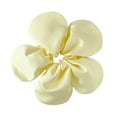thumbnail image 4 of Gomas para el pelo Yinane Coleteros de satén lazos elásticos amarillo, 4 of 8