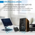 thumbnail image 3 of APTX LL/HD Low Latency Bluetooth-compatible 5.2 Audio Receiver Transmitter Adapter Handsfree 3.5mm Aux Wireless Stereo Adapter, 3 of 4