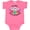 Hot Pink, variant on Inktastic My 1st Dia De Los Muertos with Sugar Skulls and Flowers Boys or Girls Baby Bodysuit