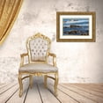 thumbnail image 3 of Looney, Hollice 14x11 Gold Ornate Wood Framed with Double Matting Museum Art Print Titled - California-Pacific Grove-Ocean View Drive-Dreamy View of Boulders in the Ocean Surf, 3 of 4