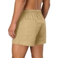thumbnail image 4 of DailyTrove Men's Elastic Waist Drawstring Casual Shorts, Comfortable & Versatile, 4 of 6