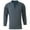 Dark Gray, variant on WREESH Mens Workout Shirts Henley Shirts Fitness Jogger Undershirt Solid Long Sleeve Button Shirts Slim Fit Pullover Dark Blue
