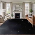 thumbnail image 2 of Night Black Sky Large Area Rugs 5x8 ft Star Moon Cloud Fog Dreamy Washable Rug Non Slip Indoor Carpet Absorbent Floor Mat for Living Room Bedroom Dining Room, 2 of 9