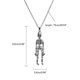thumbnail image 5 of Collares con esqueleto y calavera Yashi joyas amistad modelo 20709, 5 of 5