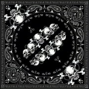 Zan Headgear Deluxe Bandana Skull Row