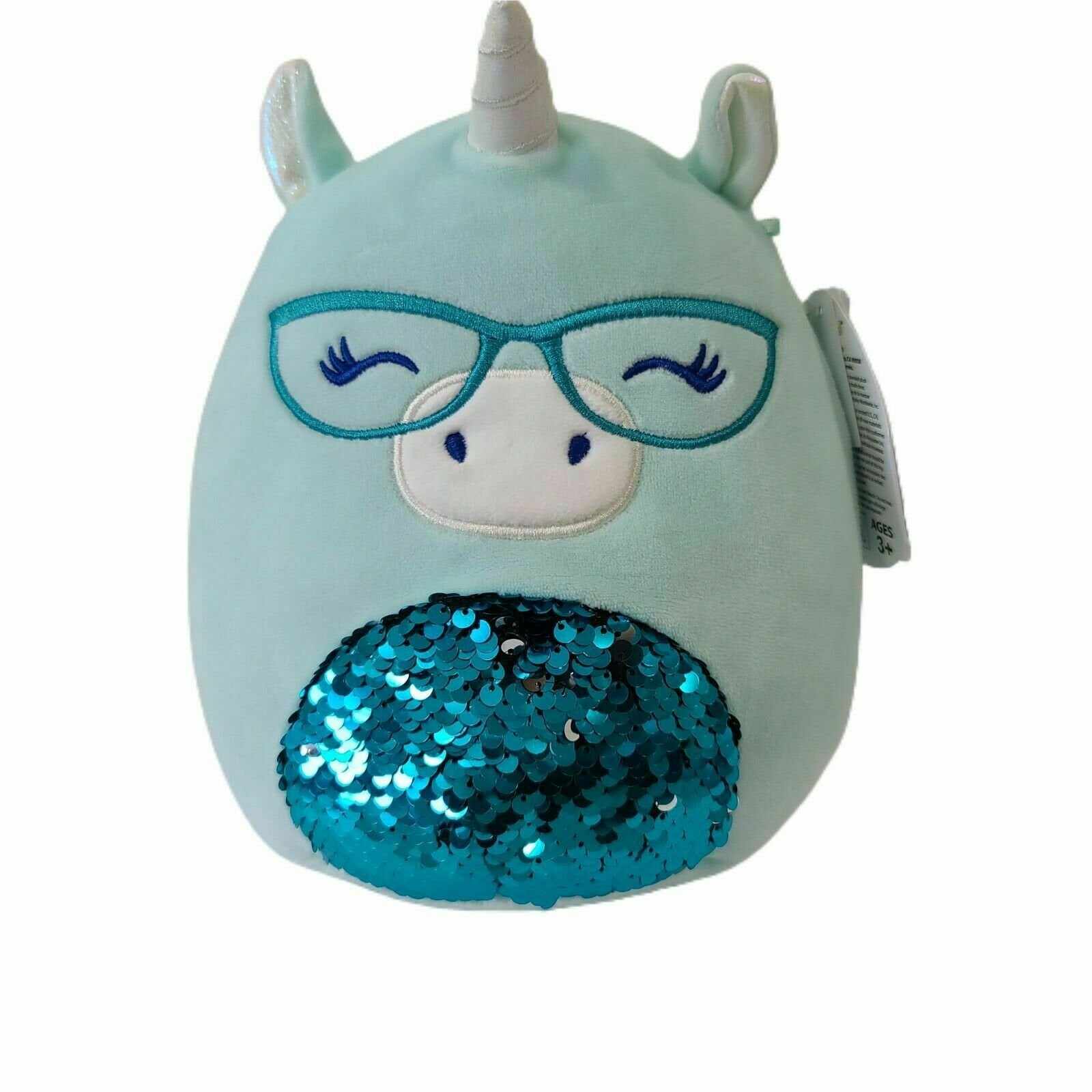 squishmallow dog with glasses
