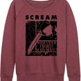 thumbnail image 3 of Scream - Knife - Women's French Terry Long Sleeve Shirt, 3 of 5