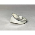 thumbnail image 2 of Heaven Crafts Silver Signet Ring Sterling Silver 925 Handmade Everyday Jewelry, 2 of 6
