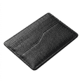 thumbnail image 4 of Slim Minimalist Leather Wallet for Men & Women – Genuine Full-Grain Leather Card Holder, Ultra-Thin Front Pocket Wallet, Multiple 6 Cards, 4 of 8