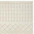 thumbnail image 5 of SAFAVIEH Sparta Stewart Geometric Polyester Shag Area Rug, Cream, 3' x 5', 5 of 7