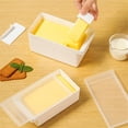 thumbnail image 5 of YIKA Tupperware Container Cheese Packaging Box Refrigerator Fruit Preservation Box Ginger Garlic Seasoning Storage Box Flip Over Storage Box Kitchen Storage S, 5 of 6