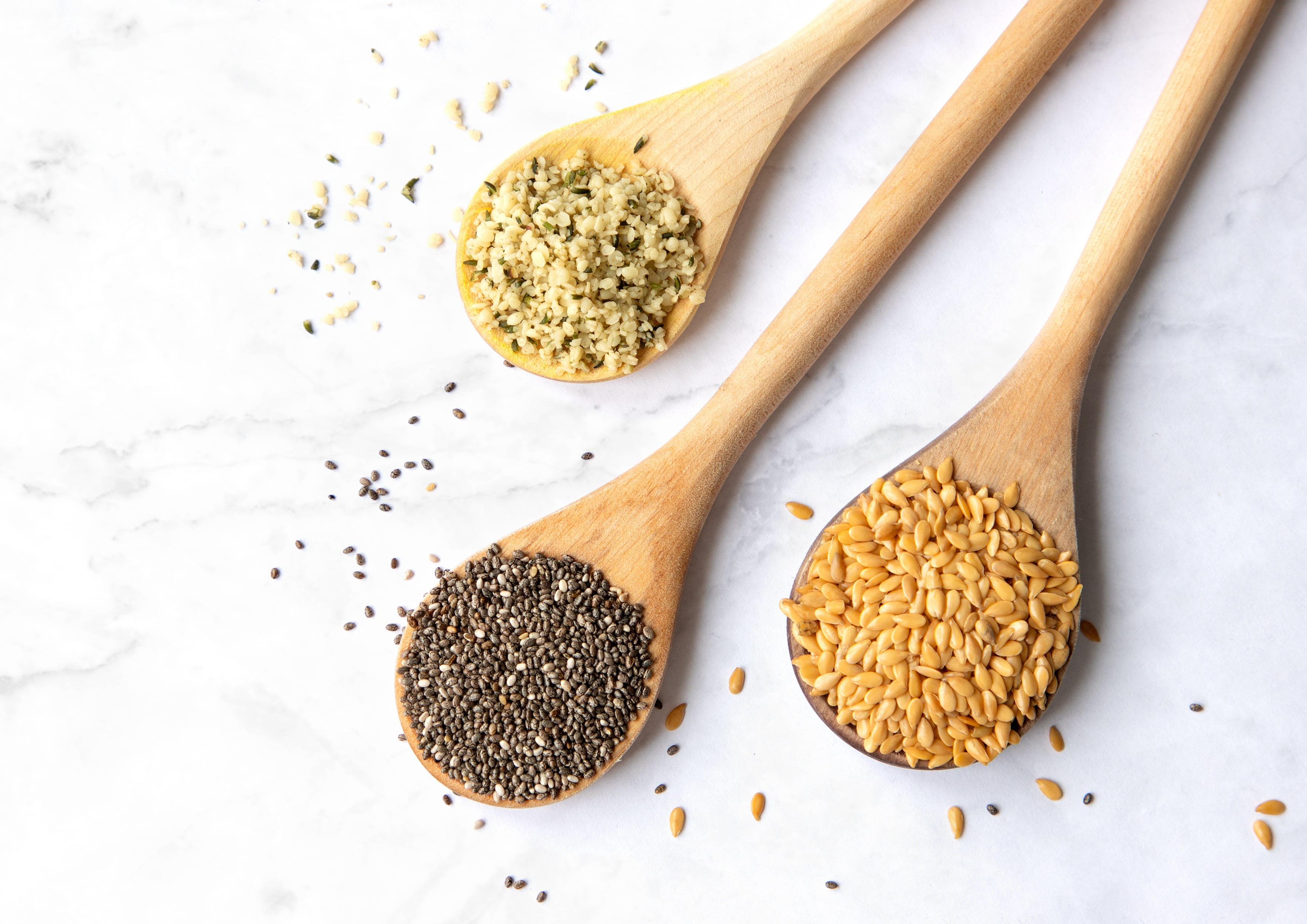 Food to Live Organic Chia, Flax, and Hemp Seeds Mix, 10 Pounds - Non-GMO Blend - by Food to Live