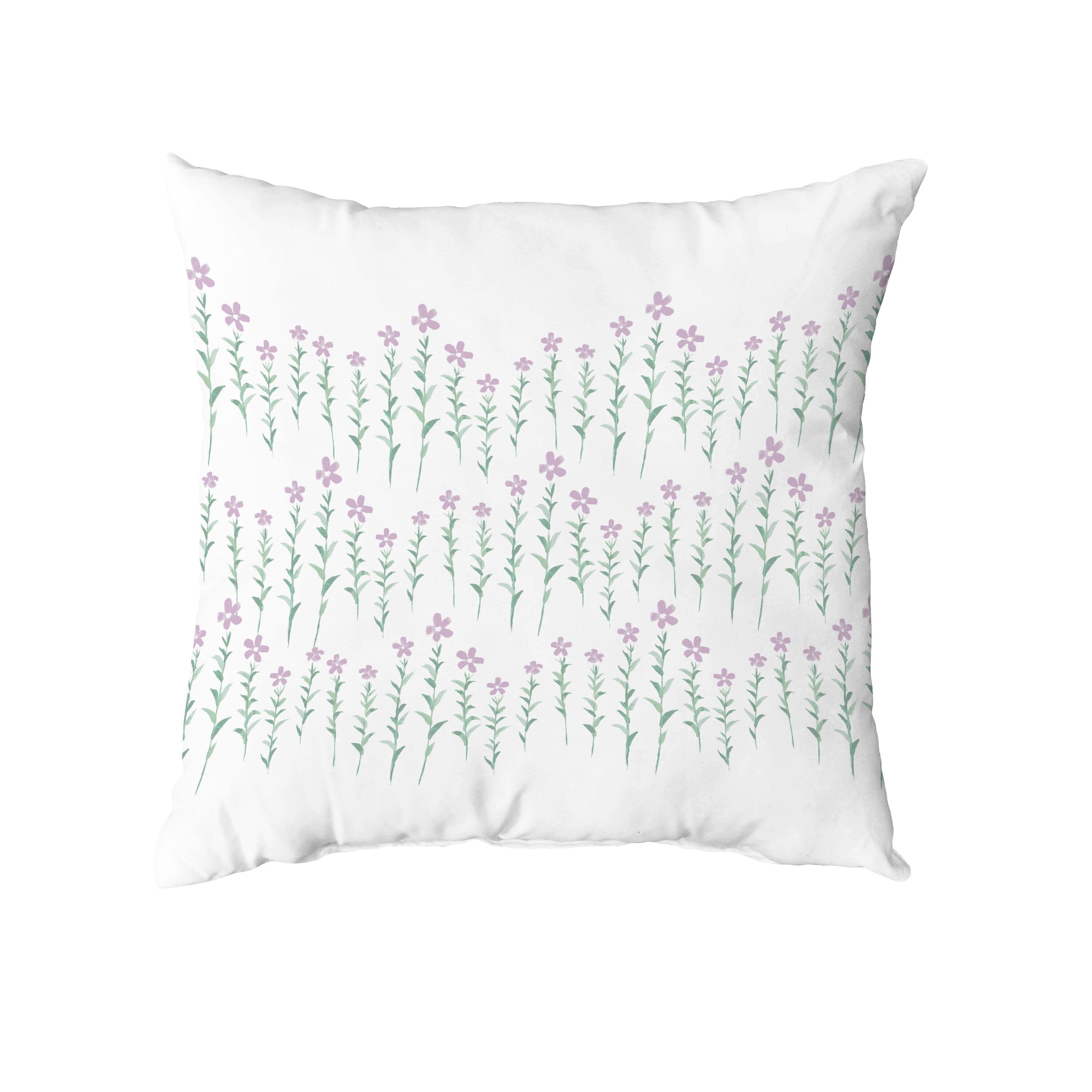 Simply Daisy Periwinkle Stripe Decorative Throw Pillow