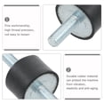 thumbnail image 3 of Dosaele Shock Absorber 4 Pcs Cylindrical Vibration Isolator Shocks Absorbers Durable Rubber, 3 of 6