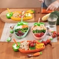 thumbnail image 7 of Toddler Plates with Suction, Silicone Suction Plates for Baby, Cute Carrot Divided Plates and Utensils Set, Non Slip, BPA Free, Feeding Set for 1-5 years old, 7 of 7