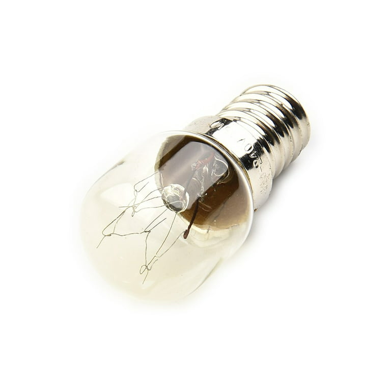 2x Salt Lamp Bulb 15w E14 Screw in Pygmy Bulbs Fridge Appliance Oven 