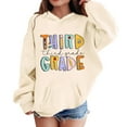 thumbnail image 4 of Ruyang Kids Boys Girls 3rd Grade Back to School Hoodie Preppy Hoodies First Day of School Pullover Sweatshirts Pockets, 4 of 7